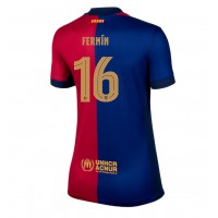 Barcelona Fermin Lopez #16 Domáci Ženy futbalový dres 2024-25 Krátky Rukáv